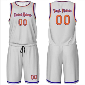 Camiseta y uniforme de baloncesto reversibles personalizados con logotipo personalizado Talla XL Envío rápido Calentamientos de baloncesto sublimados para hombres - Product Image 1