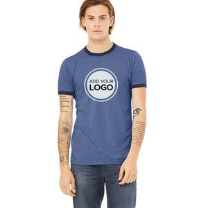 Venta al por mayor Custom Ringer T-Shirt Next level 100 Camiseta de algodón - Product Image 2