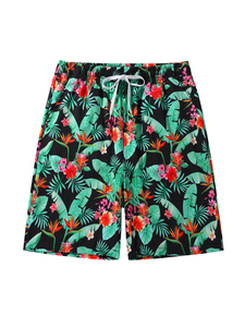 Pantalones cortos deportivos de malla para hombre, informales, estilo callejero, cintura media, transpirables, de secado rápido, con estampado de sublimación de lona - Product Image 5