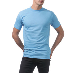 Camiseta Premium Essentials para hombre Camiseta Softstyle Midweight Camiseta de algodón con cuello redondo - Product Image 3