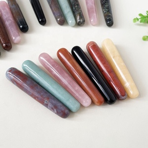 महिलाओं के लिए हॉट सेल प्राकृतिक जेड क्रिस्टल योनि हीलिंग मसाज छड़ी - Product Image 3
