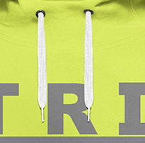 Sweat à capuche en molleton décontracté pour femmes et hommes Motif solide brodé surdimensionné avec techniques perlées pour la saison hivernale - Product Image 4