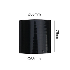 Manguera recta Manitor, longitud 76 mm, diámetro interior 63 mm - Product Image 1