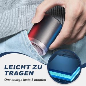 Mini rasoir électrique portable USB rechargeable pour hommes, rasoir rotatif à lame unique IPX7, rasoir de remplacement lavable de qualité allemande - Product Image 4