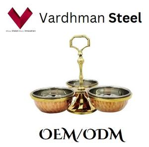 Gran oferta de cuenco para servir pepinillos de acero y cobre, obtenga su arreglo de pepinillos fresco, ácido y tan satisfactorio, plato para pepinillos, tarro para pepinillos - Product Image 4