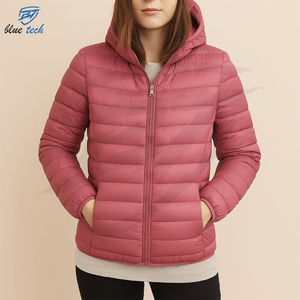 Chaqueta de Invierno Acolchada para Mujer, de Manga Larga, Estilo Burbuja, de Alta Calidad - Product Image 3