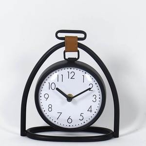 Amazing Solid Metal Construction Battery Operated Table <b>Clock</b> Modern Classic Design High Standard Quality Instantly Elevates - Product Image 6