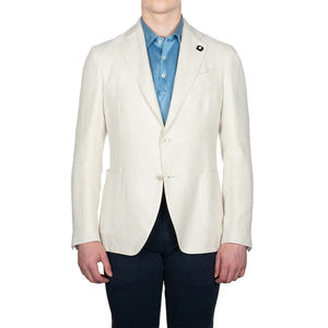 Durable Wool/Cotton/Polyester Single Breasted V-neck Men Blazer Available Wholesale Price Custom Logo/Colors Breathable - Product Image 1