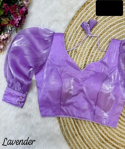 ลายแฟนซีอินเดียบอลลูนสวยงาม Desgine ตะเข็บหนักเบาะหนักตะขอแฮนด์เมดพร้อมเสื้อสวยงามสําหรับผ้าสารี - Product Image 1