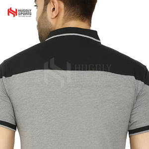 Tela de punto transpirable de secado rápido para hombre, elegante, para polos, con patrón sólido, logotipo personalizado, bordado, precio razonable - Product Image 4