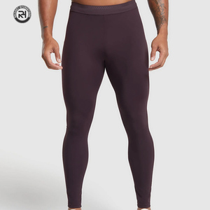 กางเกงรัดกล้ามเนื้อสำหรับผู้ชายกางเกงออกกำลังกายผ้าสแปนเด็กซ์/ โพลีเอสเตอร์ระบายอากาศได้อย่างรวดเร็ว - Product Image 1