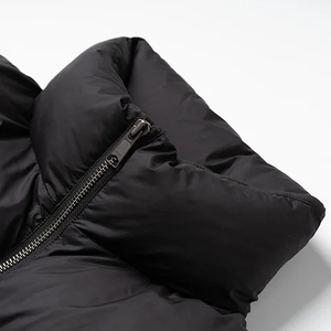 New Arrival Custom Designed <b>Men's</b> Winter Lightweight Puffer <b>Jacket</b> Stand Canvas Windbreaker Plus Size Windproof Polyester - Product Image 6