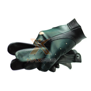 Gants de conduite en cuir imperméables pour l'extérieur, avec sangle de poignet réglable, antidérapants, durables et sécuritaires - Product Image 3