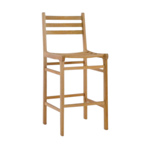 CHAISE DE BAR EN BOIS DE TECK FABRIQUÉ EN INDONÉSIE - Product Image 3
