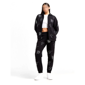 Survêtements d'extérieur à manches longues pour hommes avec strass Survêtements en tissu écologique grande taille à un prix raisonnable par un bon vendeur - Product Image 1