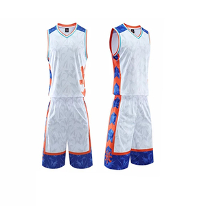 Venta al por mayor de alta calidad por sublimación conjuntos para adultos uniforme de baloncesto personalizado unisex venta al por mayor logotipo nombres uniforme de baloncesto liso - Product Image 2
