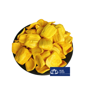 Vietnam Crispy Jackfruit Chips Vacuum Fried Natural Fruit Snack Bulk Wholesale OEM Supplier Blue lotus - Product Image 1