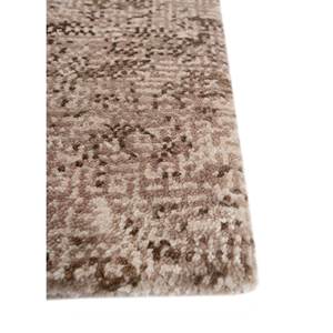 Alfombra Kavi Ivory Afterglow de Lana y Seda de Bambú Anudada a Mano con Patrón Abstracto para Decoración de Sala de Estar, Eskm-04 - Product Image 4