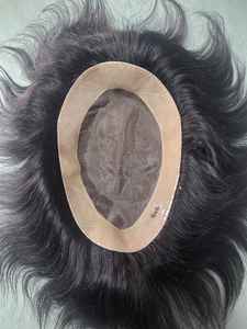 วิกผมและทูเป้สำหรับผู้ชาย Taz Hair Indian Remy Hair แบบฐานโมโน - เนื้อผ้านุ่ม น้ำหนักเบา เป็นมิตรกับสิ่งแวดล้อม - Product Image 6