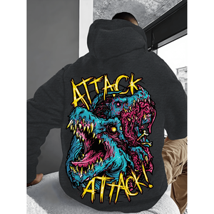 KW <b>MODA</b> Men's Fall/Winter Leisure Pullover One-Color Standard Knitwear Sweatshirts Made China Model KWDM01-323 Hoodie - Product Image 1