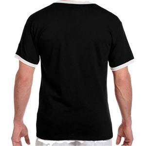 Camiseta Ringer Premium de algodón 100%, ropa para hombre, camisas de talla grande con bordado estampado, camiseta de verano para hombre, manga corta - Product Image 5