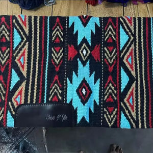 Almohadilla de Rancho de calidad de lujo, mantas de sillín occidental, ropa ecuestre de exportador indio para carreras de caballos y equitación - Product Image 3