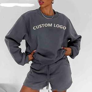 Conjunto de 2 piezas de verano con diseño de logotipo personalizado OEM para mujer, conjuntos de mujer de 100% algodón a precios al por mayor, conjuntos de mujer - Product Image 4