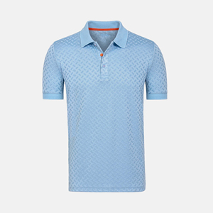 Polo de hombre de talla grande de algodón 100% de manga corta con estampado bordado y logotipo personalizado al mejor precio - Product Image 3