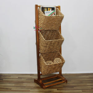 Estantería de Almacenamiento Rectangular de Hierro Artesanal de la Fábrica Artex Dong Thap - Product Image 6