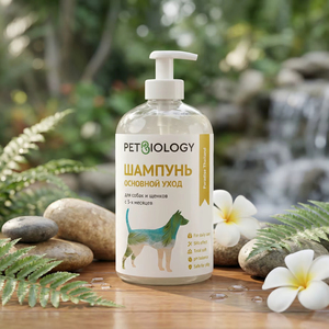 แชมพูสูตรอ่อนโยนสำหรับสุนัขและลูกสุนัข อายุ 3 เดือนขึ้นไป PETBIOLOGY ขนาด 300 มล. - Product Image 1