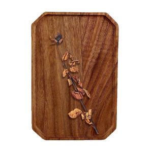 Bandeja de madera de acacia de alta calidad para servir restaurantes y hoteles Precio de fábrica directo de fabricante y proveedor indio - Product Image 2
