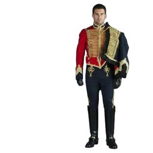 Napoleon Era Veste Produits Vêtements civils Napoléonien Deux Vestes Rouge Noir - Product Image 1