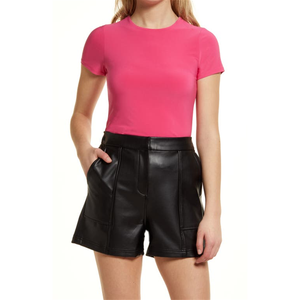 T-shirt in jersey Halogen rosa magenta taglia media da donna di Nordstrom - Product Image 1