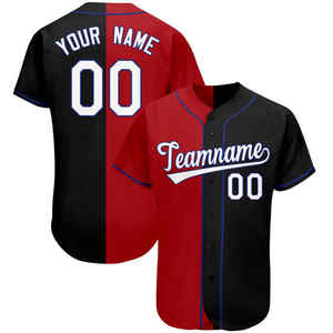 Camiseta de béisbol transpirable impresa personalizada OEM al por mayor kits de la serie de béisbol de talla grande con técnica de sublimación - Product Image 4