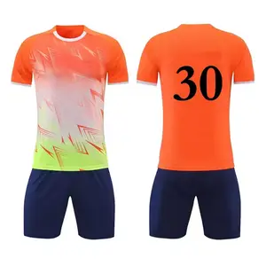 Personalized Football Team Wear Custom Soccer Uniforms Soccer Jersey Printed Logo Manufacturer Oem School Uniforms