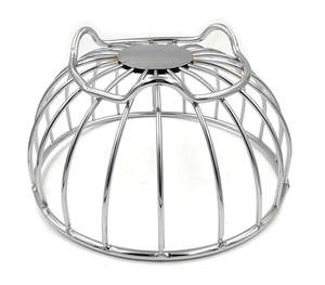 Frutero martillado de aluminio fundido Cesta de fruta con acabado dorado Almacenamiento de fruta hecho a medida para la venta - Product Image 4