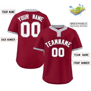 Custom <b>Baseball</b> Jersey,Two Button <b>Baseball</b> Uniform, Digital Printing League <b>Softball</b> <b>Wear</b> - Product Image 2