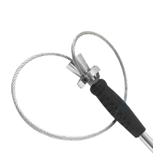 ด้ามจับสแตนเลสอุปกรณ์เลี้ยงสัตว์แบบมีที่ล็อกในตัวจับหมู - Product Image 1