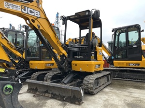 35Z-1 JCB รถขุดตีนตะขาบขนาดเล็กคุณสมบัติประหยัดพลังงานมอเตอร์เครื่องยนต์ดั้งเดิม - Product Image 3