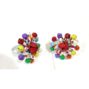 Anneau de serviette rond de créateur de petites perles de qualité supérieure meilleure vente décor de Table anneau de serviette fait à la main - Product Image 2