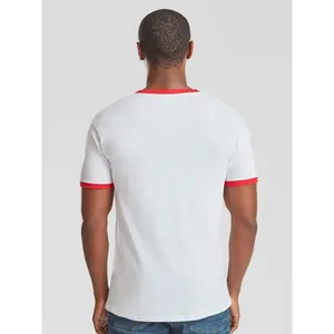 Valueweight Custom Promotional <b>Ringer</b> <b>T</b>-<b>Shirt</b> for Merchandising - Product Image 4
