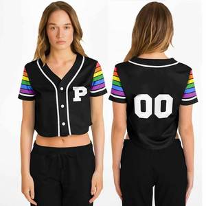 <b>Bandana</b> Printed Baseball Jersey Unisex, Printed Hot Sale Customized <b>Men</b> Adult Baseball Jersey <b>Bandana</b> Printed - Product Image 6