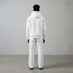 Ensemble Jogging Personnalisé Imprimé, Sweat à Capuche Surdimensionné, Pantalon de Jogging Ample, Ensemble 2 Pièces, Coton de Poids Moyen, Streetwear de Haute Qualité pour Hommes - Product Image 2