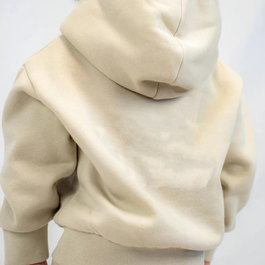 2025 Kids Winter Tracksuits Sets Active Wear Design Casual Track Suit For <b>Children</b> Pullover <b>Hoodie</b> Solid Color Plain Outfit - Product Image 6