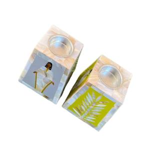 Dukhoon bukhoor mabkhara ถ้วยชาเรซินกระถางธูปไม้กอบสำหรับใช้ทางศาสนาประกอบด้วยแม่ของไข่มุก - Product Image 3