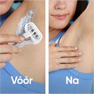 Gillette Venus Pro Système de rasage lisse et sensible pour femmes, 1 manche, 9 lames de rechange, 5 lames en forme de diamant - Product Image 5