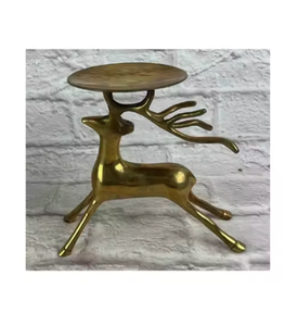 Portavelas de Reno de Metal hecho a mano para decoración del hogar, sala de estar portavelas para, mesa, centro de mesa, decoración - Product Image 1