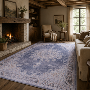 Alfombra Lavable Chenille RWDV1007 de Rug Weavers, Estilo Vintage, 10 Tamaños, Venta al Por Mayor y Dropshipping - Product Image 5