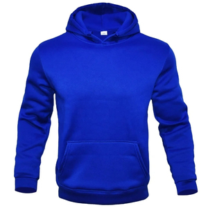 Sudadera con Capucha de Forro Polar de Invierno, Personalizada, de Algodón Combinado, Estilo Informal, Unisex, Lisa, para Hombre - Product Image 1