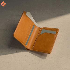 สินค้ายอดนิยม กระเป๋าสตางค์หนังผู้ชาย กระเป๋าสตางค์บัตรเครดิตแท้ กระเป๋าสตางค์หนังแท้พร้อมขนาดและโลโก้ที่กําหนดเอง - Product Image 2